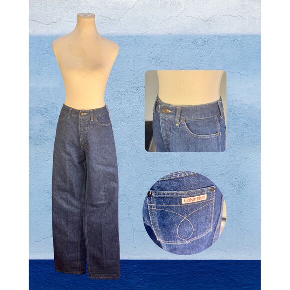 Vintage 90s Ralph Lauren Polo Relaxed Straight Light Wash Saturday Jeans 14x31 - Picture 2 of 6